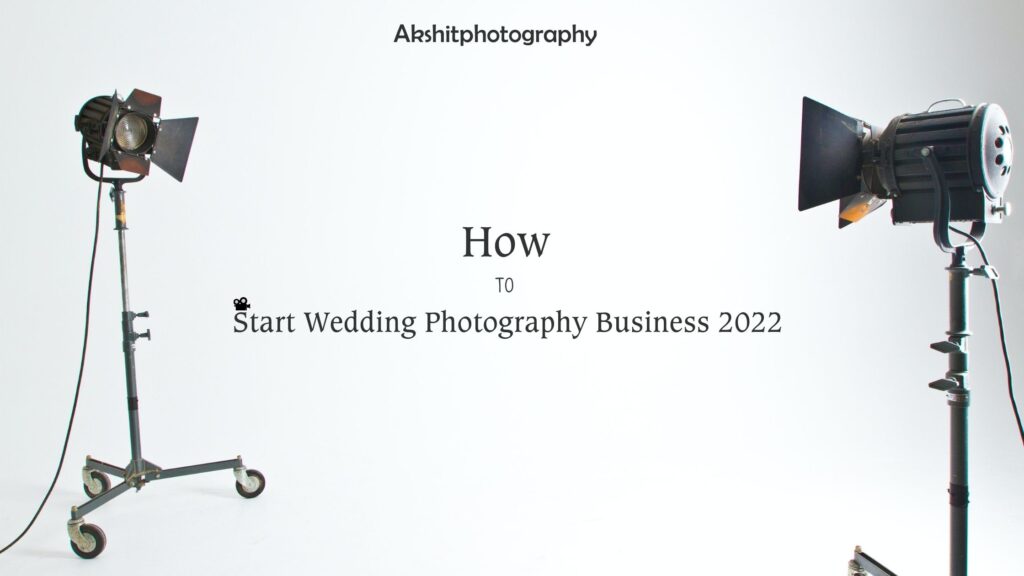 Wedding Photography business