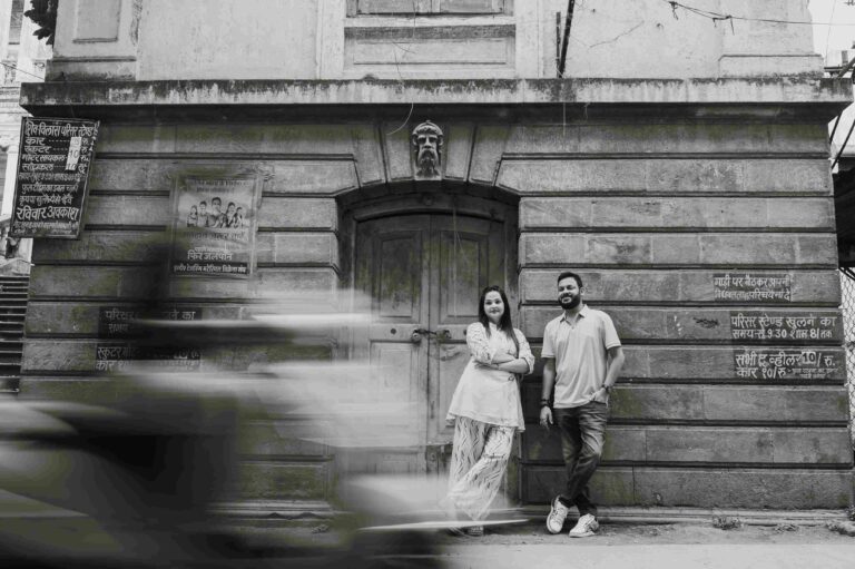 Pre-wedding couple shoot in Indore