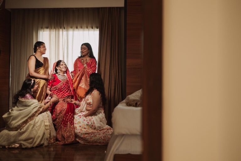 Bride candid wedding photography in Indore – Akshit Photography